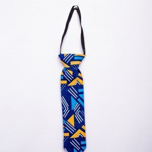 African Print Flying Ties For Boys 10.5 Inches