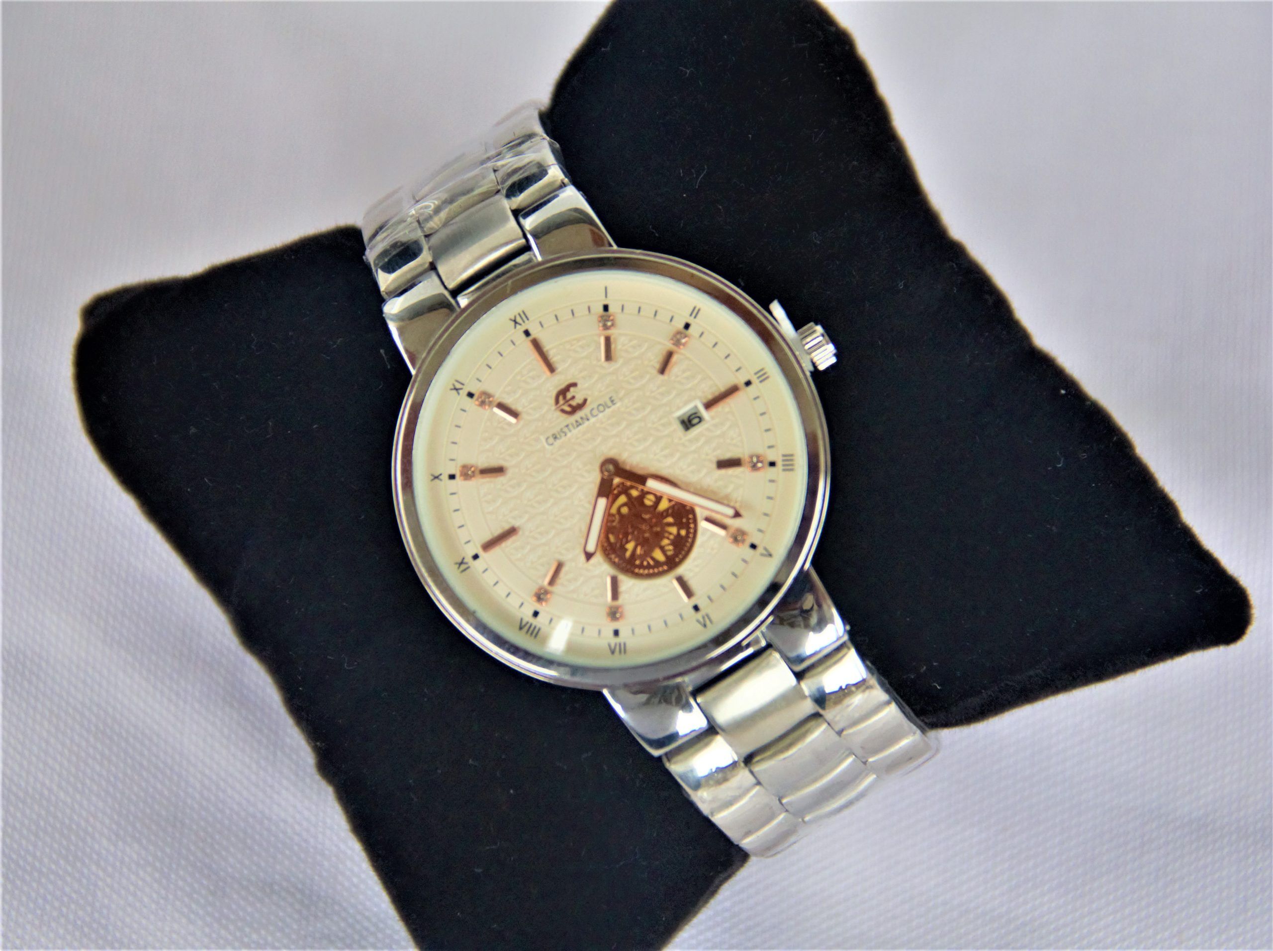 SİM GÜMÜŞ Watch - Silver-colored - Embroidered–Inlaid - Trendyol