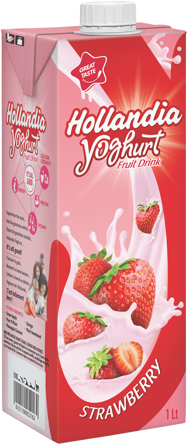 Hollandia Yogurt Fruit Drink Strawberry1L Cape Coast Mall